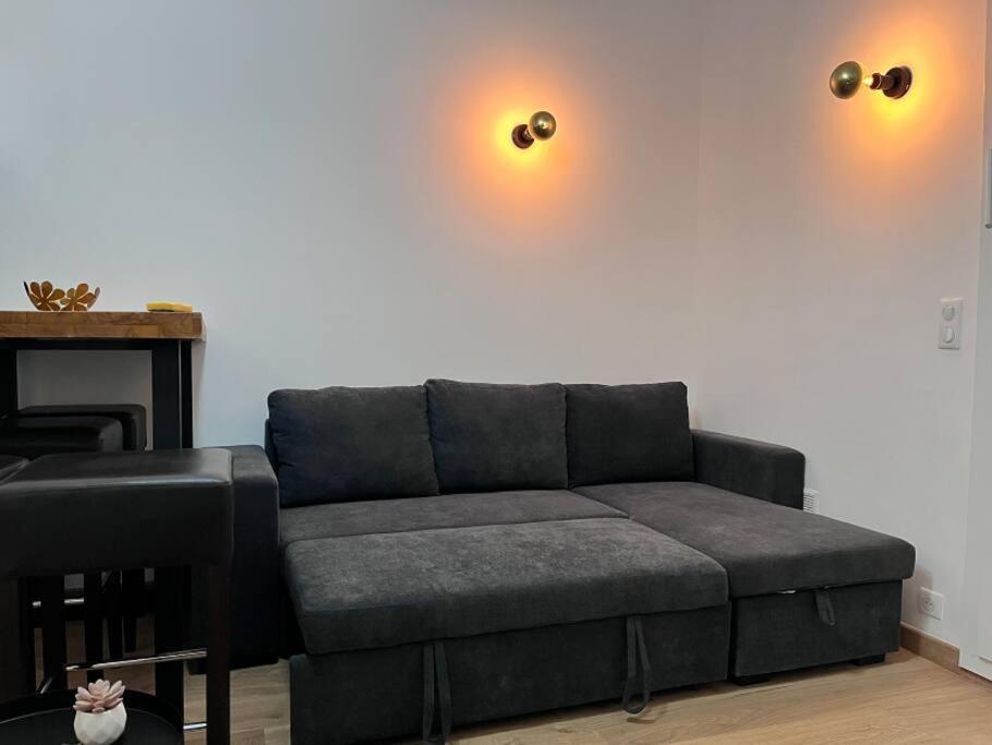 Appartement Indep Cosy Avec Jardin แซงต์-เดอนี ภายนอก รูปภาพ